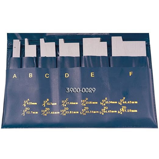 Picture of Hexagon Ab Bro599-673-20 3/8-2-1/4 6Pc Adjustable Parallel Set